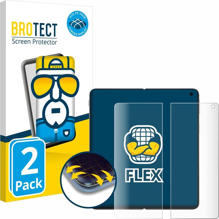 Actual product image BROTECT Full-Screen Protector (2 Piece, Oppo Find N)