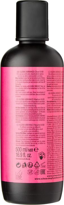 Produktbild Schwarzkopf Professional IGORA Vibrance 0-00 Klarton Haartönung (0-00)