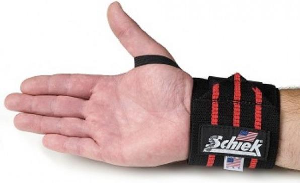 Image du produit Schiek Wrist Wraps Modèle 1124 BLACK (Taille unique)