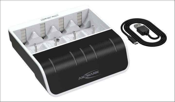 Immagine prodotto Ansmann Comfort Multi Charger (1 pz., C, D, AAA, AA, 800 mAh, Caricabatterie senza batteria)