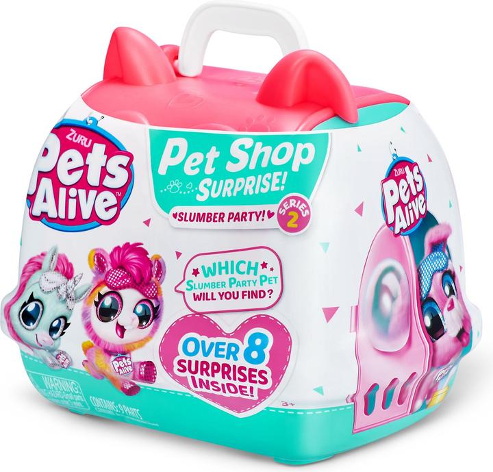 Image du produit Zuru Pet Shop Surprise Pets Alive Slumber Party - Série 2 (14 cm)