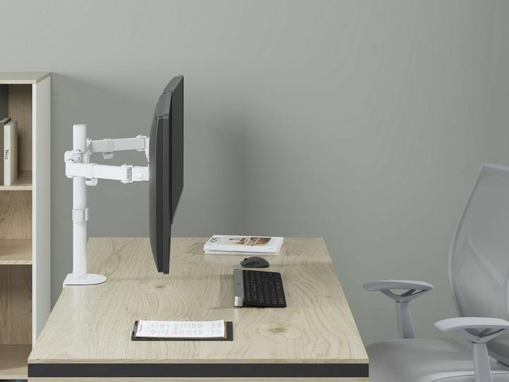 Actual product image equip Table mount 17"-32"/ 2TFT each 9kg 360° gas spring ws (Table, 32.01")