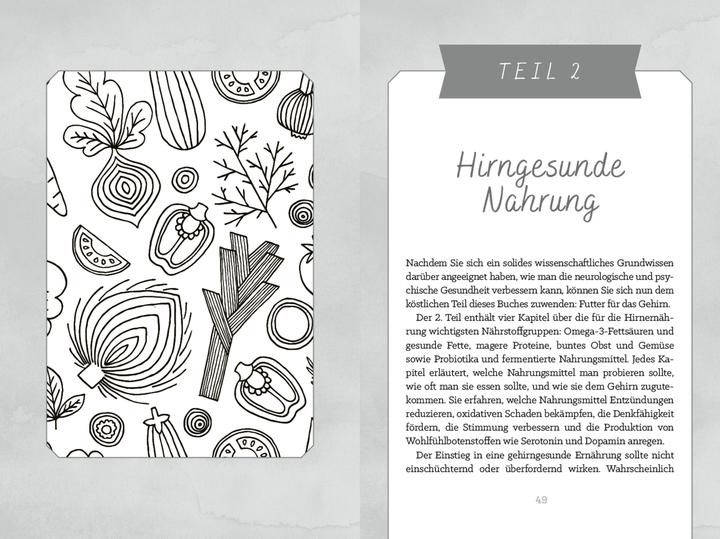 Actual product image Ernährung für mentale Gesundheit – kompakt (German, Amanda Foote, Max Limper, 2023)