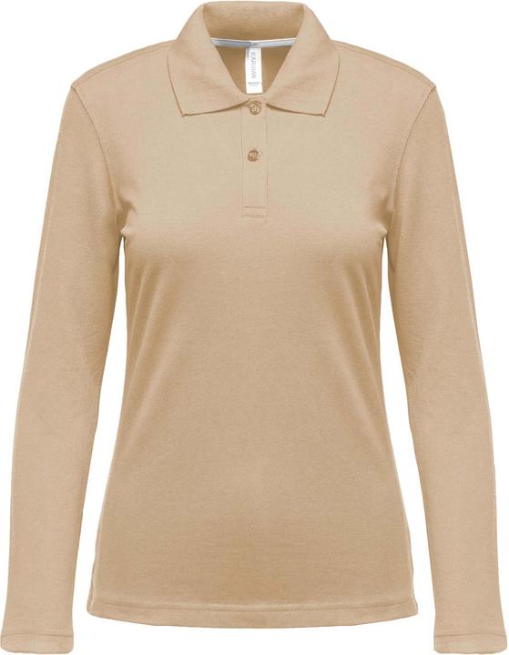 Produktbild Kariban Langarm-Poloshirt für Frauen (XL)