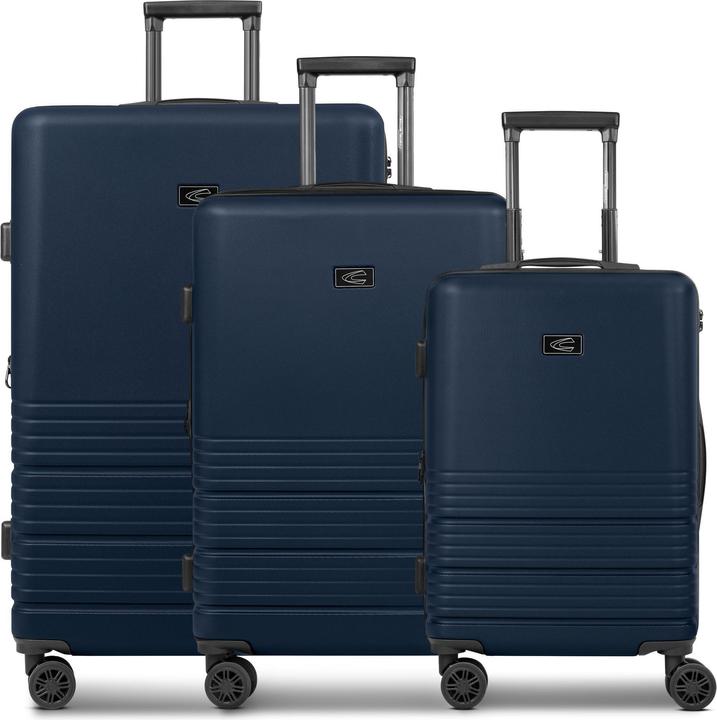 Produktbild Camel Active Hanoi 4 Rollen Kofferset 3-teilig mit Dehnfalte (202 l, XL (ab 115l))