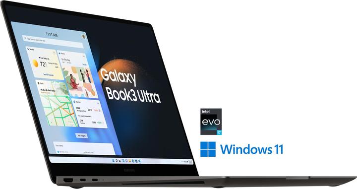 Actual product image Samsung Galaxy Book3 Ultra (16", Intel Core i7-13700H, 16 GB, 512 GB, DE)