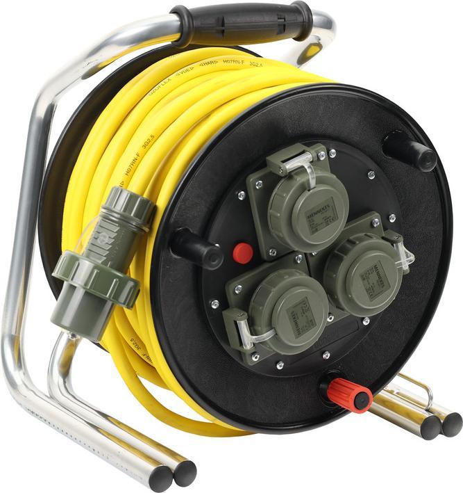 Dönges Leitungsroller Feuerwehr, DIN 14680, 230 V (50 m)