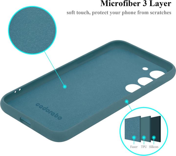 Immagine prodotto Cadorabo CoverTPU in silicone per la protezione dai liquidi (Samsung Galaxy S24+)