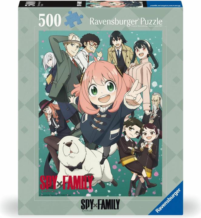 Produktbild Ravensburger Puzzle 12001198 - Spy X Family - 500 Teile Spy X Family Puzzle für Erwachsene und (500 Teile)