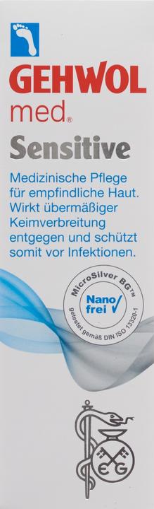 Produktbild Gehwol med Sensitive (Fusscrème & Fussgel, 125 ml)