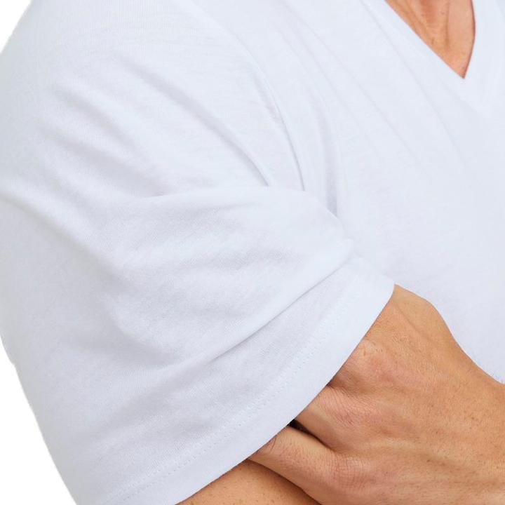 Actual product image Jack & Jones 4-pack Jacbasic vest / short-sleeved shirt (XXL)
