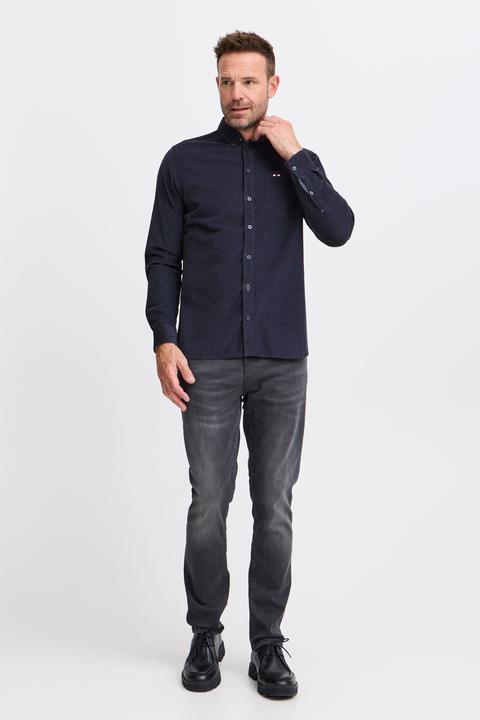 Actual product image FQ1924 FQSTEVEN corduroy LS shirt 21900676 (L)