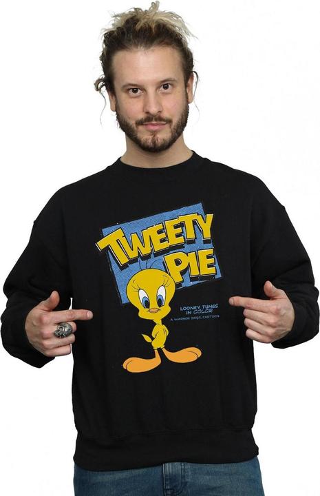 Image du produit Looney Tunes Sweat-shirt classique en coton Tweety pour hommes (XL)