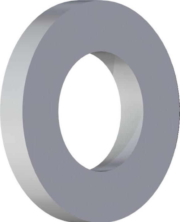 Reisser Rondelle, DIN 125, Ø 8,4, acciaio inox A2, decapato, passivato, confezione da 100 pezzi
