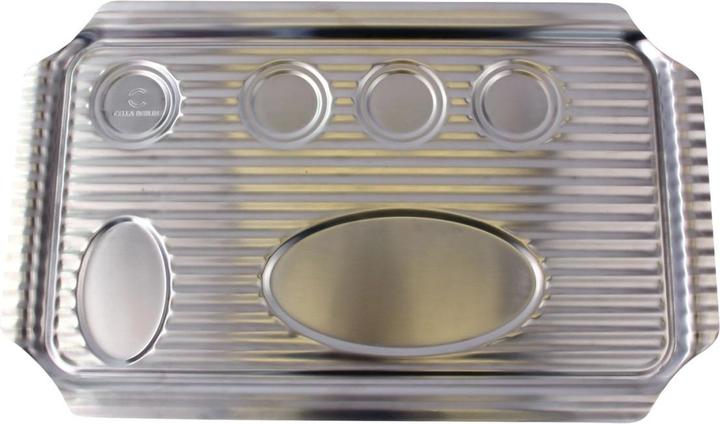 Produktbild S-Impuls Tablett Edelstahl rechteckig