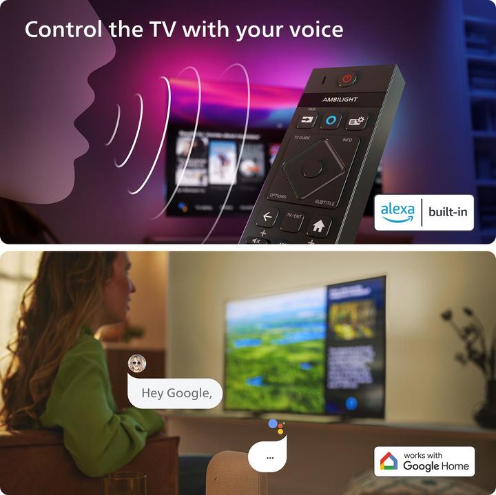 Produktbild Philips 75PUS8949/12 TV (75") 4K Ultra HD Smart TV Wi-Fi Anthracite, Grey (75", LED, 4K, 2023)