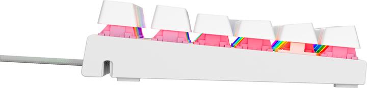Actual product image Genesis Thor 303 TKL RGB biała Outemu Peach Silent (Eng. Int., Cable)