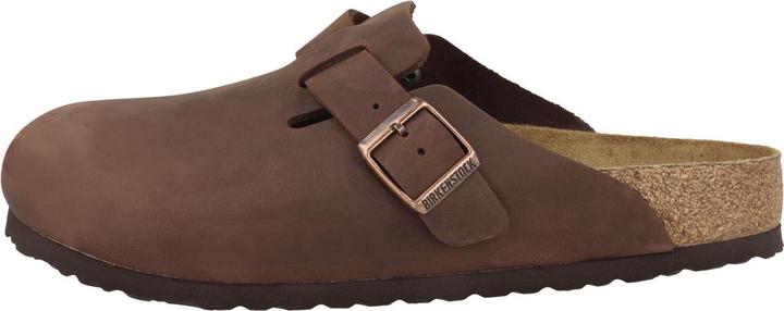 Birkenstock Boston SFB geöltes Naturleder Weichbettung normal - 64069