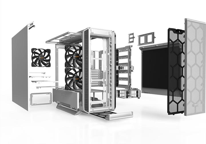 Immagine prodotto be quiet! PC Case Silent Base 802 Bianco (ATX, mATX, Mini-ITX, E-ATX)