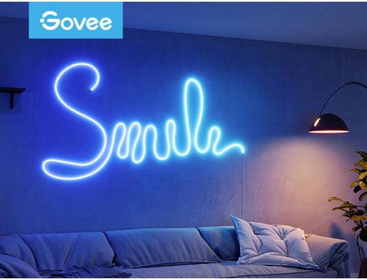 Actual product image Govee Neon strip light (RGBIC, 400 cm, Indoor)