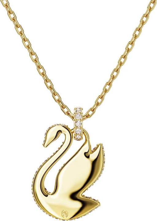 Immagine prodotto Swarovski Collana Iconic Swan Cigno medio Oro rosso (Metallo Swarovski, 42 - 47 cm)