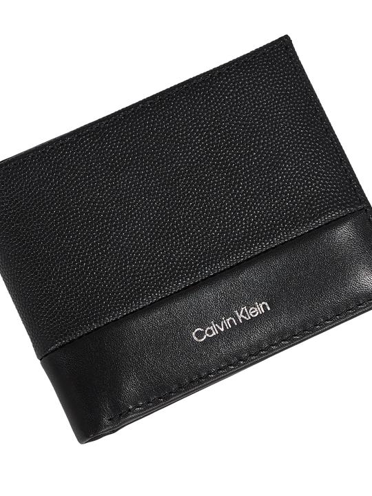 Actual product image Calvin Klein Ck Must Bifold 5cc W/Coin (100% Leather (FWA))