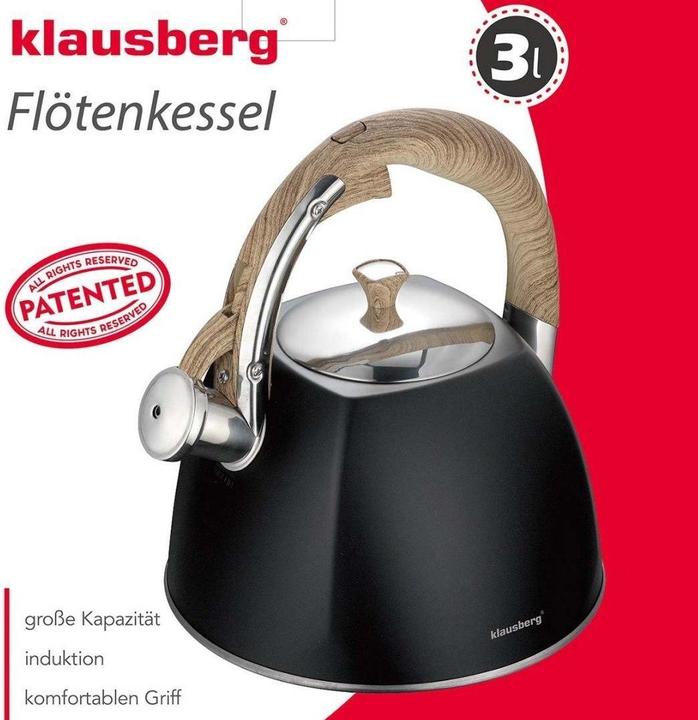 Actual product image Klausberg Kettle with whistle 3L KB-7498 (3 l)
