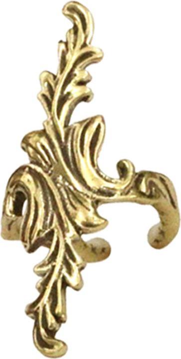 Immagine prodotto Star Piercing Ear Cuff vergoldet Planze verkreuzt