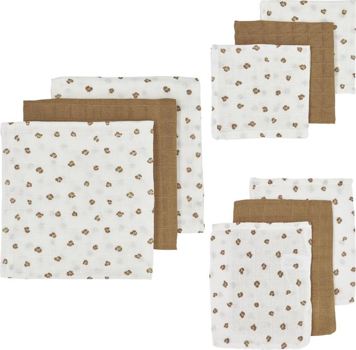Actual product image Meyco Muslin 9-Pack Starter Set Mini Panther