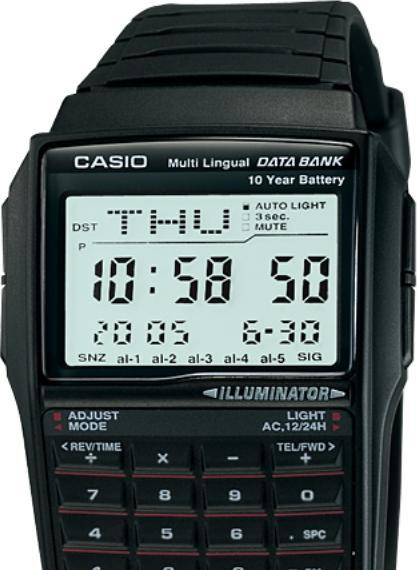 Productafbeelding Casio Databank Rekenmachine (37 mm)