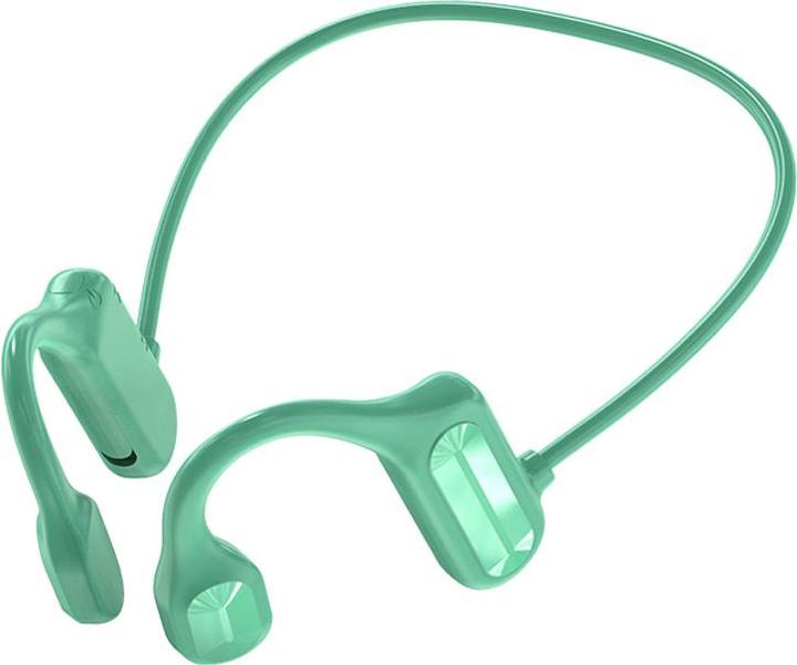 Actual product image Marlone Bone conduction headphones Bluetooth 5.2 - Babylon Green (12 h)