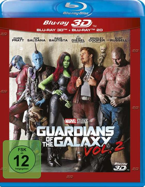 Produktbild Guardians of the Galaxy Vol. 2 (Blu-ray, 2017, Deutsch)