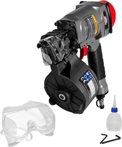 Image du produit IHP Mauk Air comprimé Coil Nailer Construction Professional Cloueur Pistolet à clous