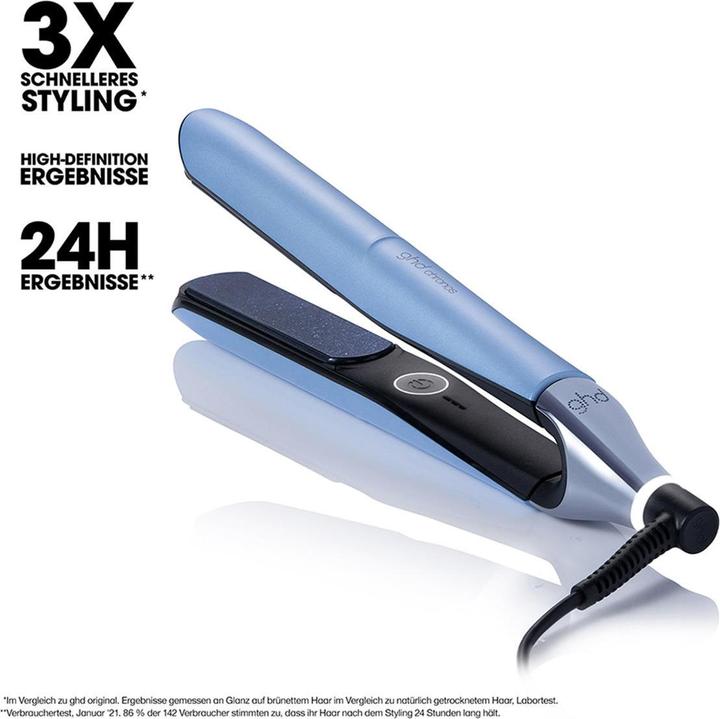 Produktbild ghd chronos™ & helios® Limited Edition Deluxe - Glätteisen & Haartrockner in Icy Blue