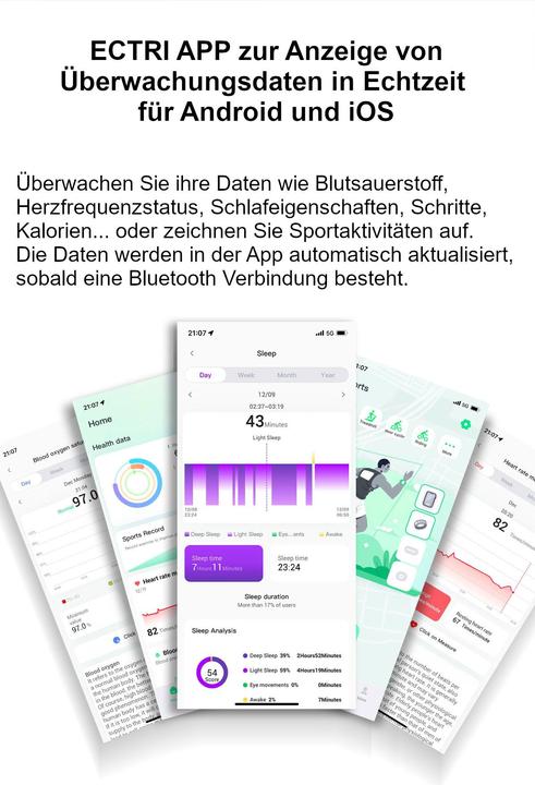 Produktbild Felixx Smart Ring SR6 (11, Schwarz)