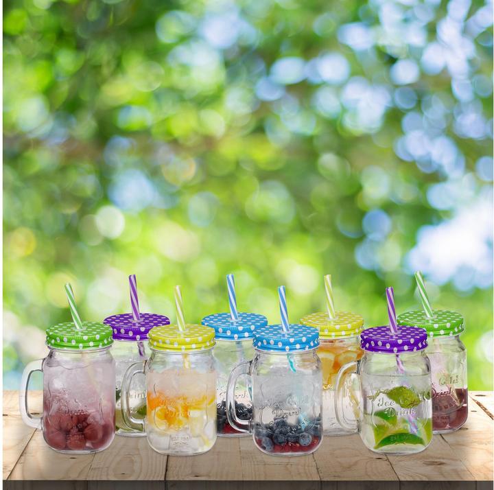 Image du produit Relaxdays 8x verre à boire (0.50 l, 1 x)