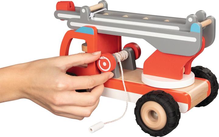 Produktbild Goki Feuerwehr Leiterwagen