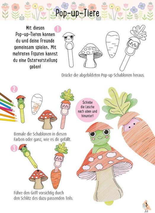 Immagine prodotto Kit di lavoretti per bambini: Kit di lavoretti creativi: Pasqua