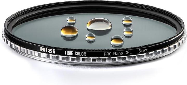 Image du produit Nisi Filtre polarisation circular Pro Nano True Color (Filtre polarisant, 67 mm)