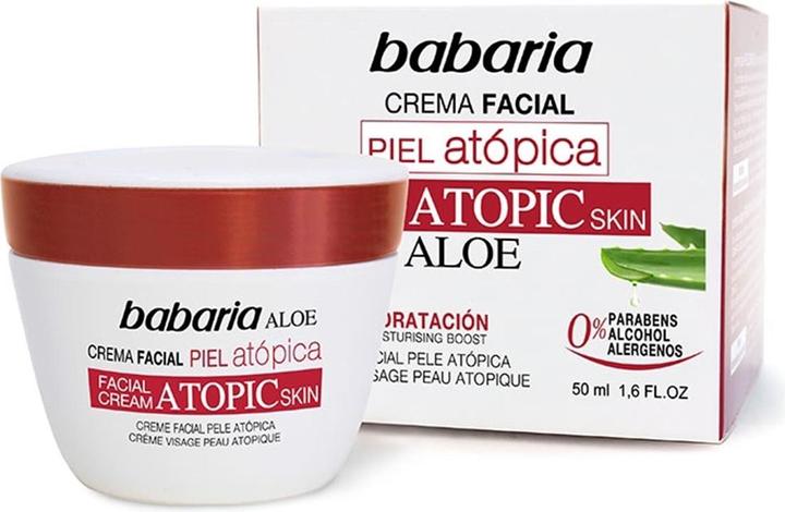 Produktbild Babaria Aloe Vera Facial Cream Atopic Skin 0% 50ml (50 ml, Tagescreme)