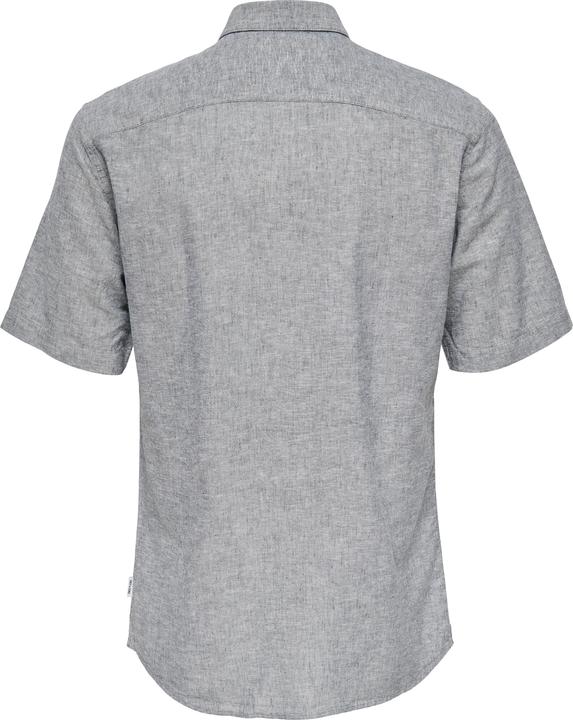 Actual product image Only & Sons Linen short sleeve shirt (S)