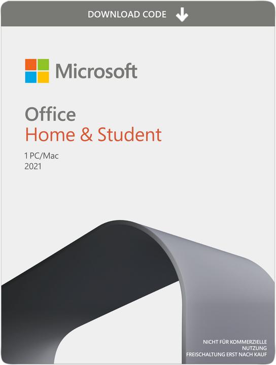 Produktbild Microsoft DUPLIKAT Office Home & Student 2021 (1 User, 1 Geräte/User, unbegrenzt)