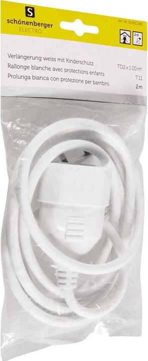 Actual product image Schönenberger Plastic extension cable (2 m, Type 11)