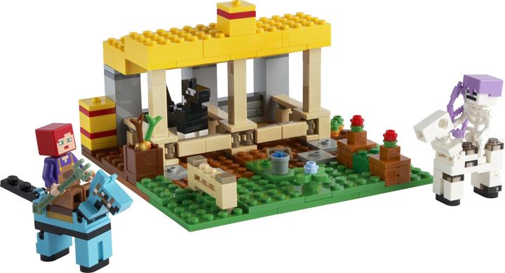 Produktbild LEGO Der Pferdestall (21171, LEGO Minecraft)
