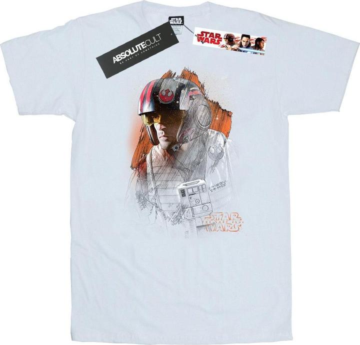 Produktbild Star Wars The Last Jedi Poe Dameron Brushed TShirt (XXL)
