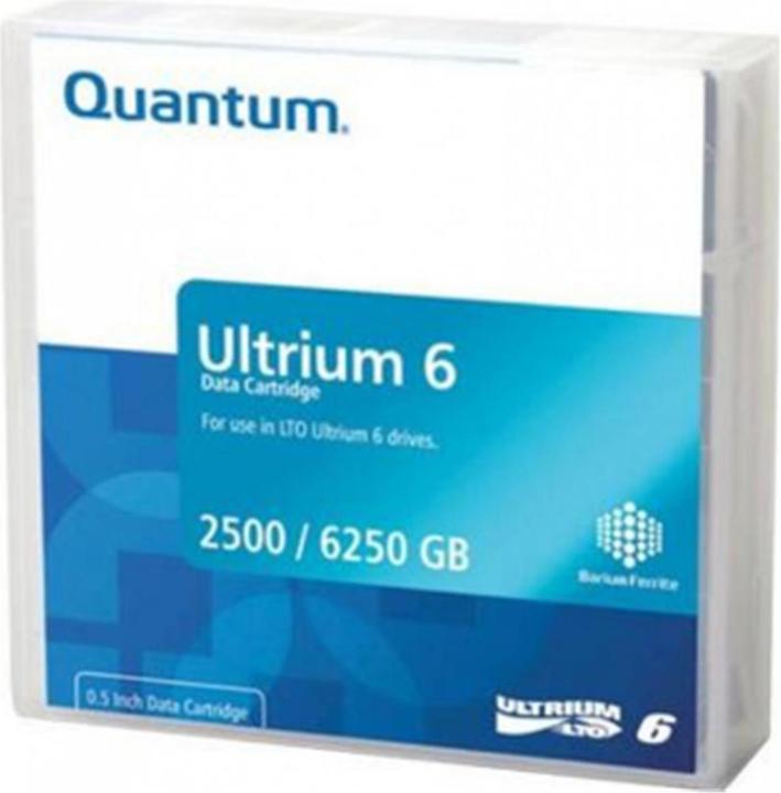 Image du produit Quantum MR-L6MQN-01 : bande streamer Ultrium LTO-6 (LTO-6 Ultrium, 2.50 Go)