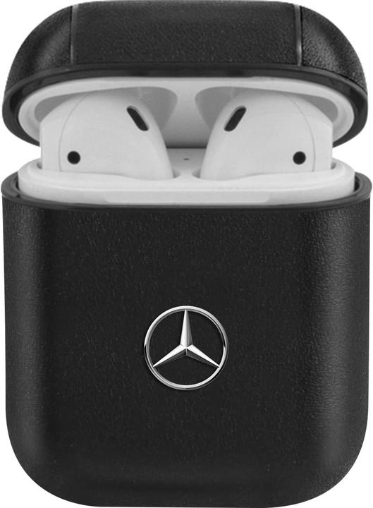 Actual product image Mercedes-Benz MEA2CSLBK AirPods cover czarny/black Electronic Line (Headphone sleeve)