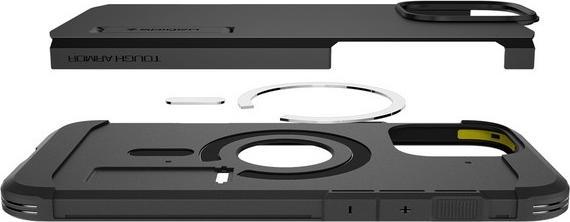 Produktbild Spigen Tough Armor MAG iPhone 16 Pro Max MagSafe czarny/black ACS08013 (Apple iPhone 16 Pro Max)