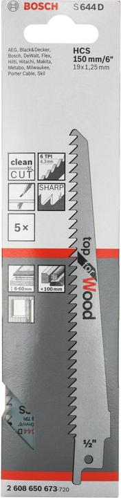 Productafbeelding Bosch Professional Zubehör S 644 D