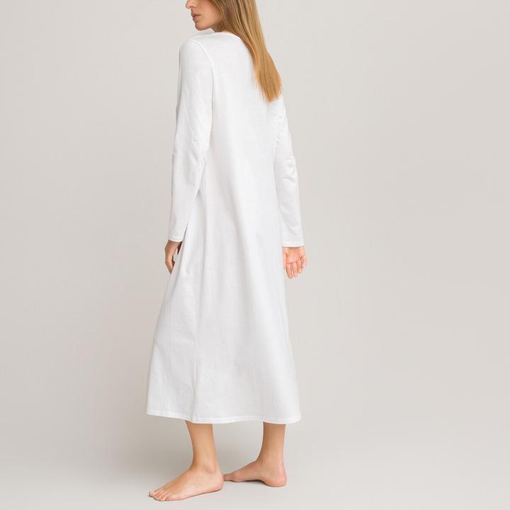Actual product image Anne Weyburn Cotton and lace nightdress (52, 54)